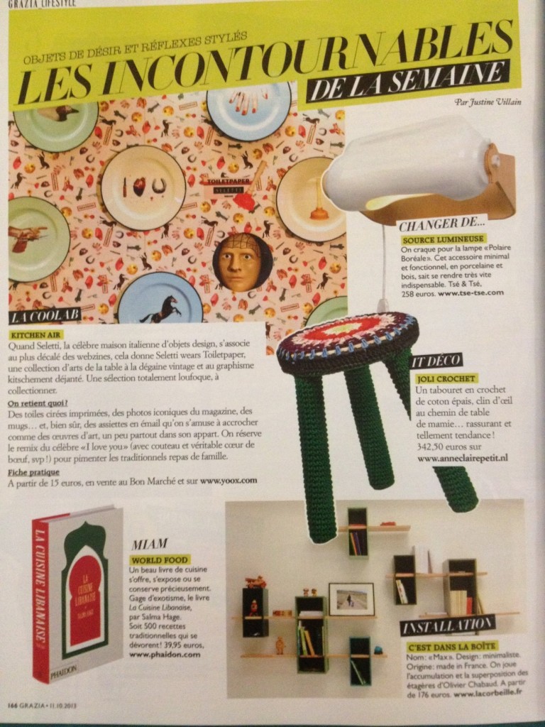 ETAGERE MAX GRAZIA 11 oct 2013